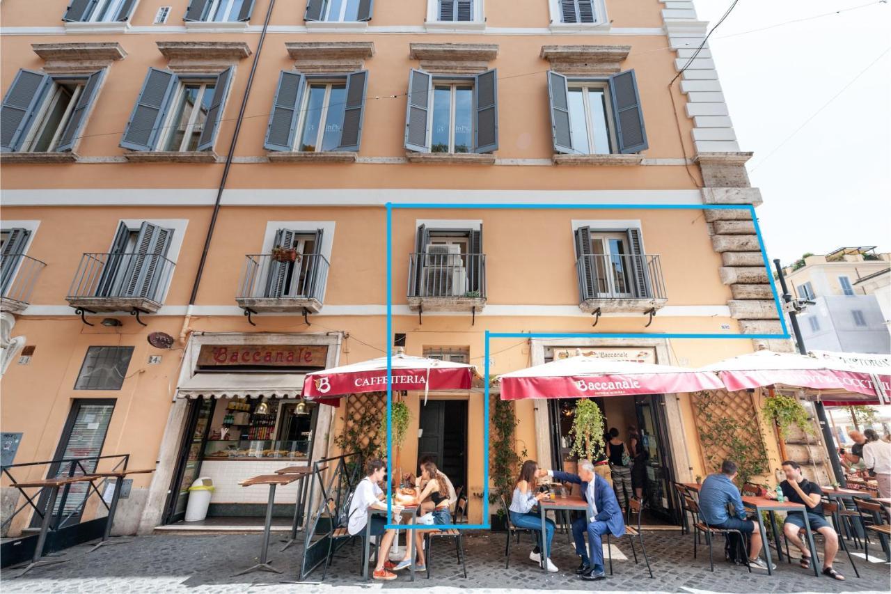 View On Campo De Fiori Irex Apartment 로마 외부 사진