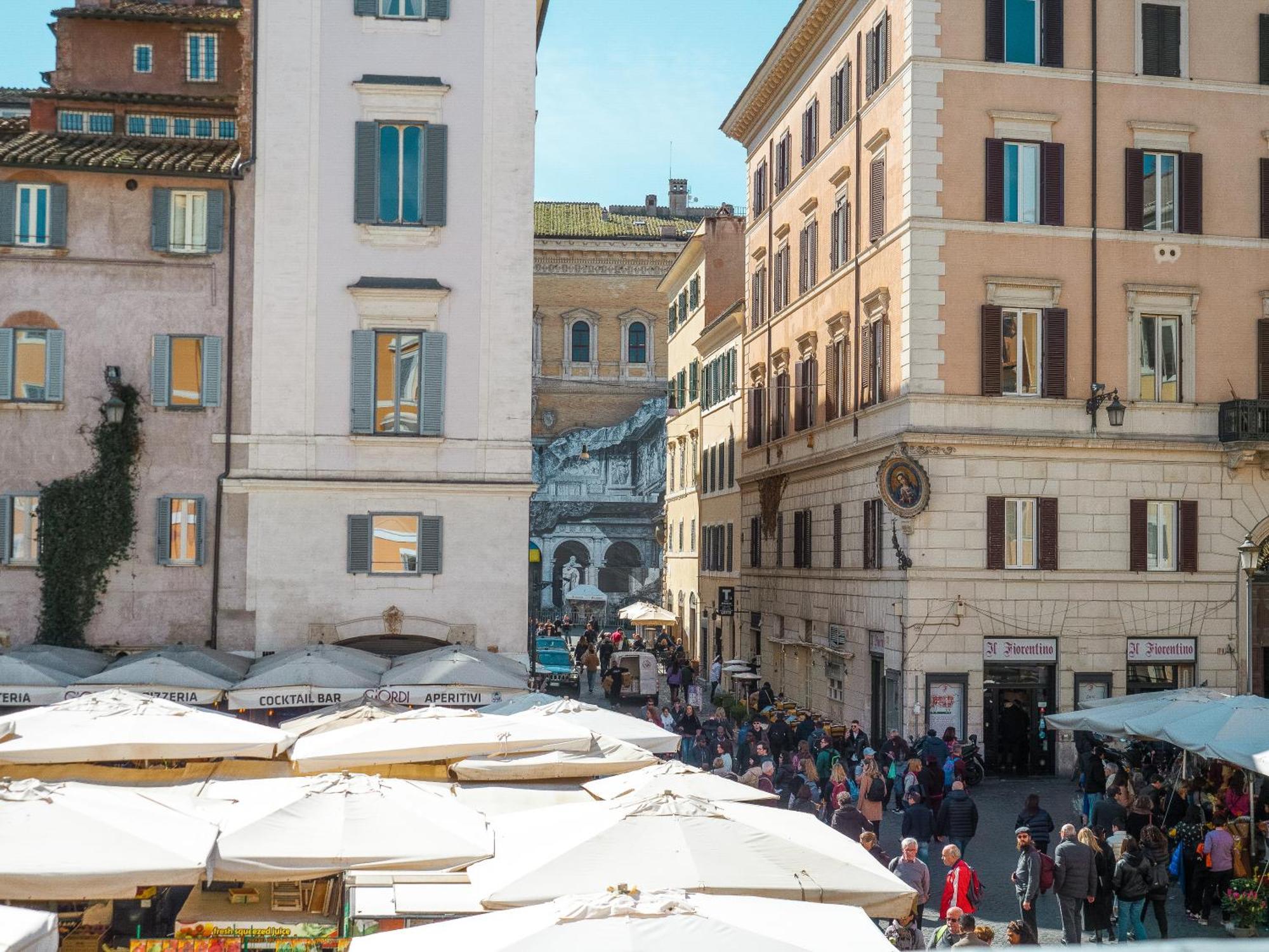 View On Campo De Fiori Irex Apartment 로마 외부 사진